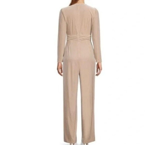 Women’s Long Sleeve Antonio Melani Velvet Jumpsuit - Picture 3 of 7